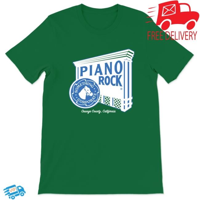 Official Andrew Mcmahon Merch Something Corporate Piano Rock Tees