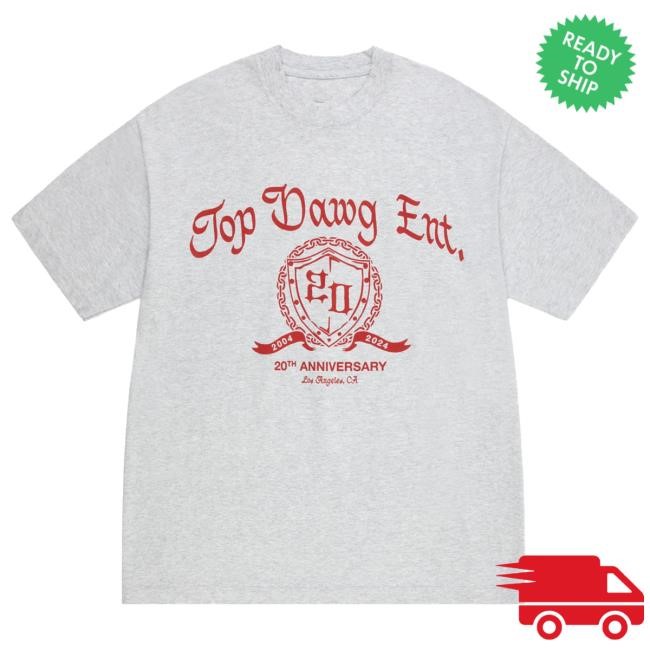 University Crest Short Sleeve Tee TDE Apparel