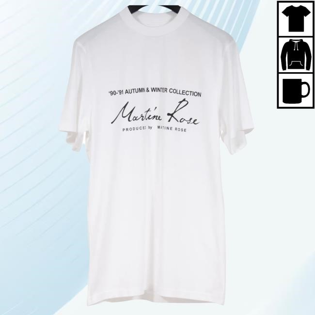 Martine Rose 90-91 Aw Collection 2024 Shirt (White)