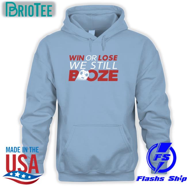 Barstool Sports Win Or Lose We Still Boze T Shirt Navy