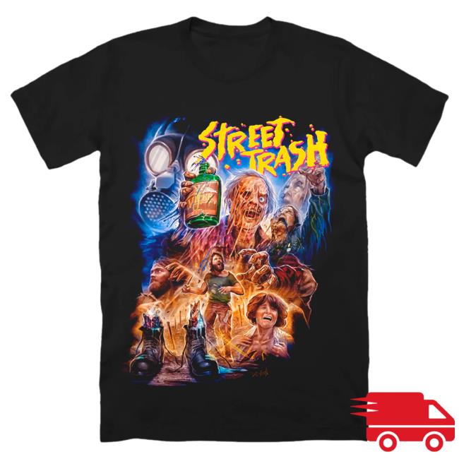 Official Cavity Colors Street Trash: Total Meltdown - Tee