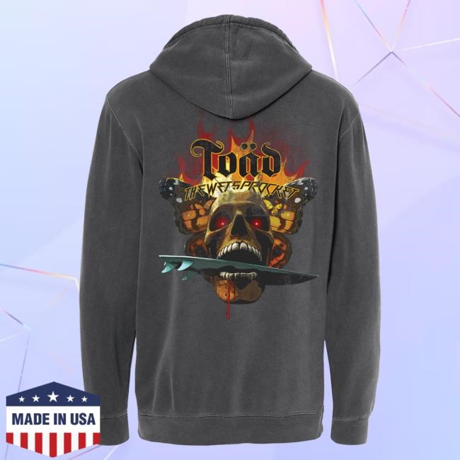 Toad The Wet Sprocket Surf Skull Vintage Reissue Hoodies Official Merch Store