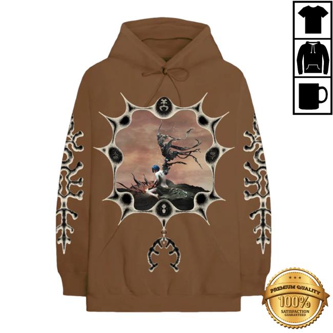Self Repair Frame Hooded Sweatshirt