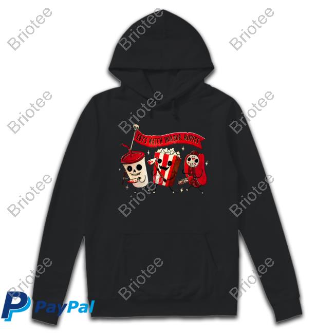 Official Let's Watch Horror Movies Shirt