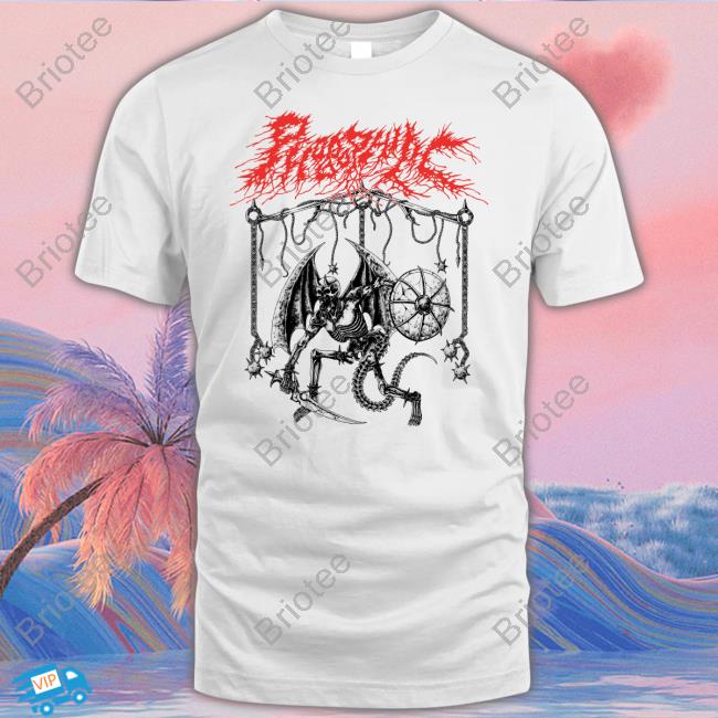 Night Shift Merch Phobophilic - Divine Punishment Long Sleeve