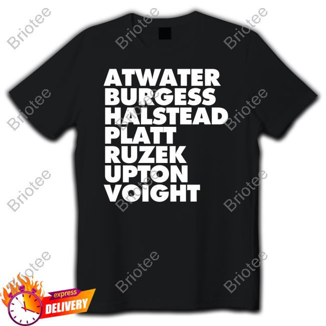 Atwater Burgess Halstead Platt Ruzek Upton Voight Tee