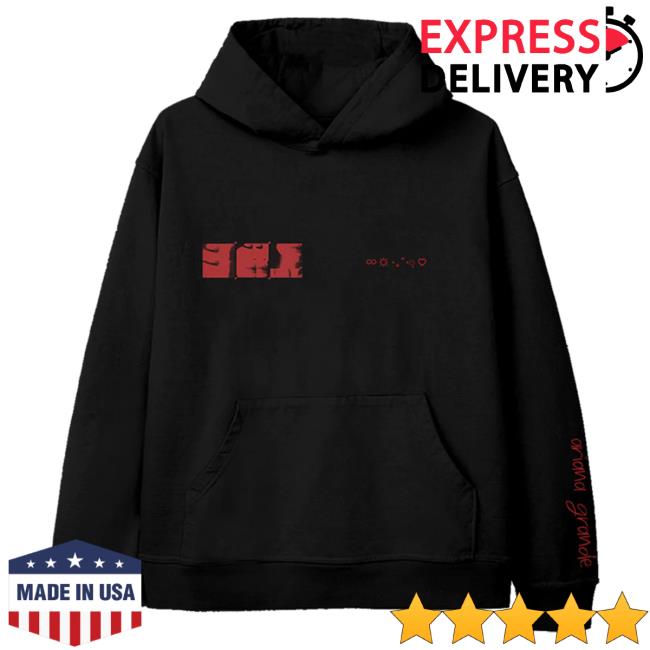 Official Ariana Grande Merch Store Ariana Grande Eternal Sunshine Close Up Hooded Sweatshirt