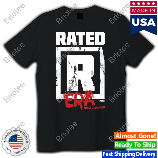 Official Aew Shop Rated R Era Adam Copeland Shirt