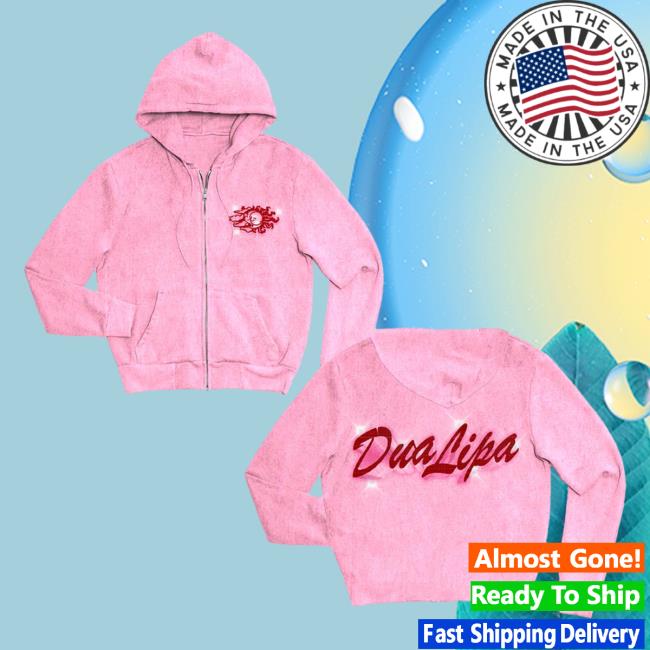 Dua Lipa Clothing Store Shop Sun & Moon Zip Up Hoodies DuaLipa Merch