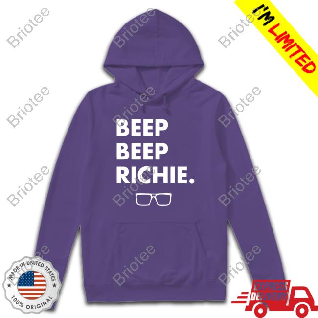 Official Beep Beep Richie Glasses T Shirt