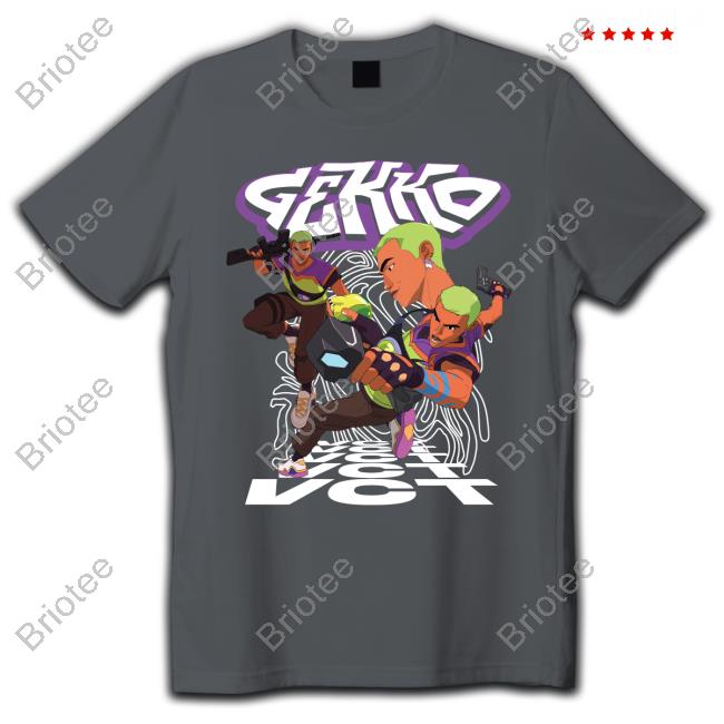 Valorant Champions 2023 Gekko Spotlight T-Shirt Black