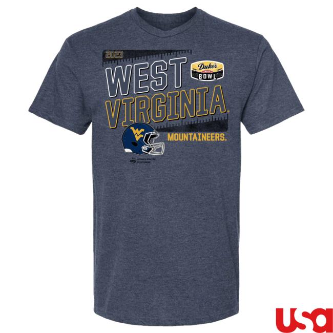 Official Duke's Mayo Bowl Merch Store 2023 Duke's Mayo Bowl West Virginia Sst Shirt New