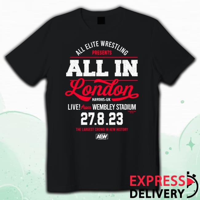 All In Live From Wembley Stadium Long Sleeve T Shirt