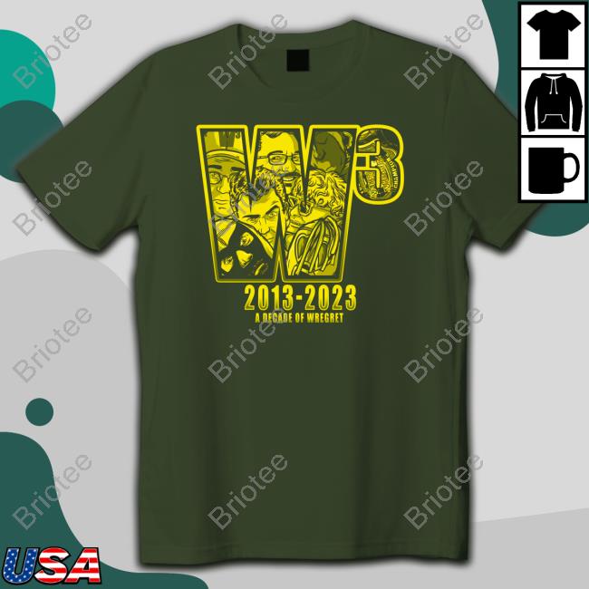 Official A Decade Of Wregret Shirts