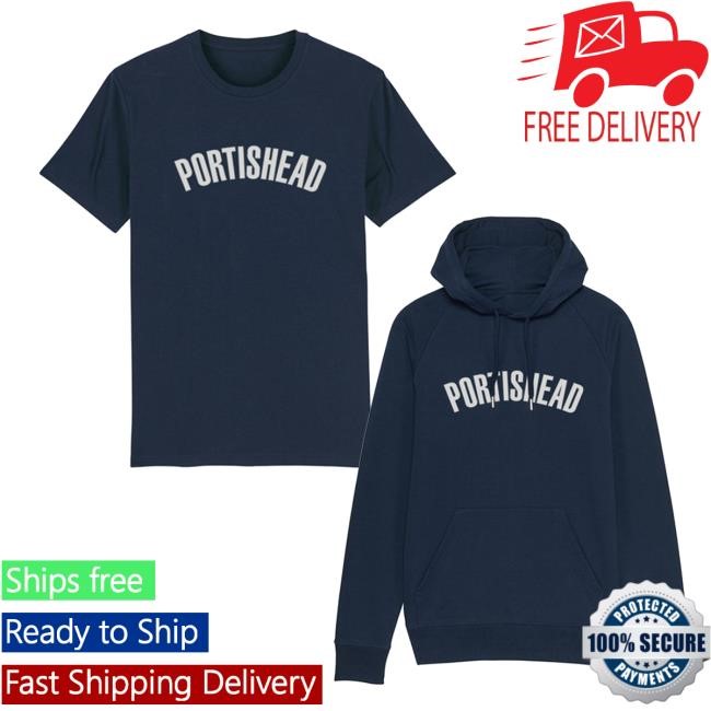 Portishead Official Merch Shop Portishead Filled In Logo New Shirt