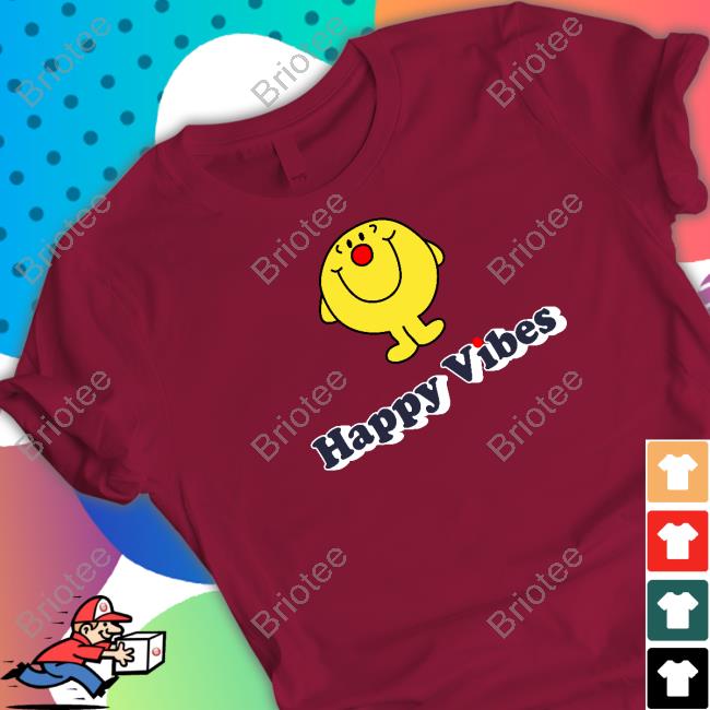 Martin Freeman Happy Vibes Tee Red Nose Day