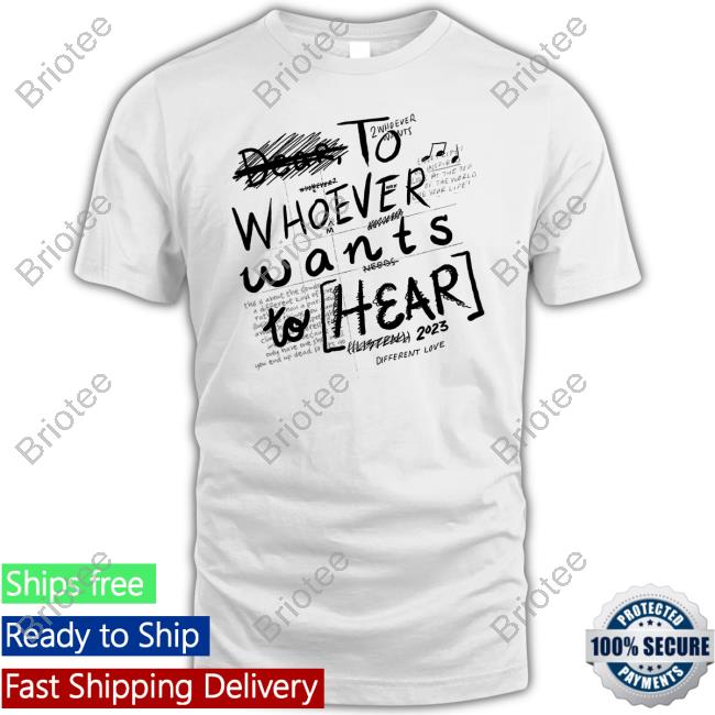 Dream Shop Dear To Whoever Wants To Hear Tee