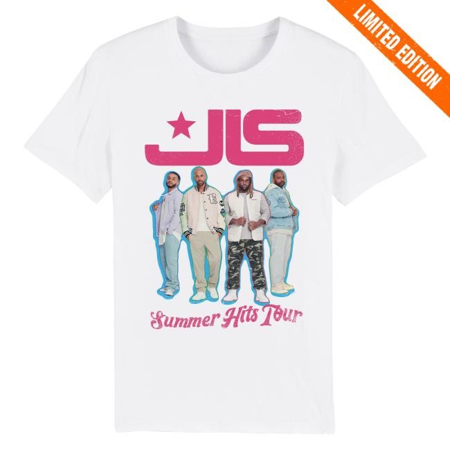 Summer Hits Tour White New Tee – JLS Merch