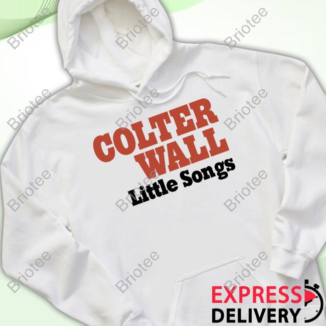 Official Colter Wall Merch Colter Wall Little Songs Album Tee Shirt