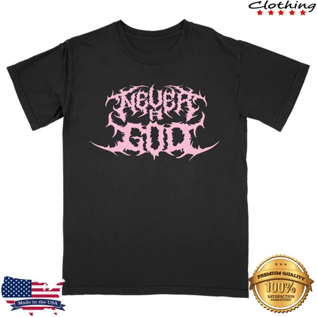 Official Boygenius Store Merch Shop Boy Genius Never A God T-Shirt Xboygeniusx