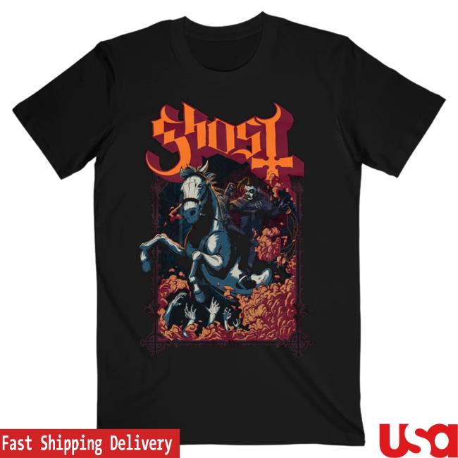 Official Ghost Band Rock Merch Store Shop Ghostband Papa Emeritus Iv Charger New Shirt