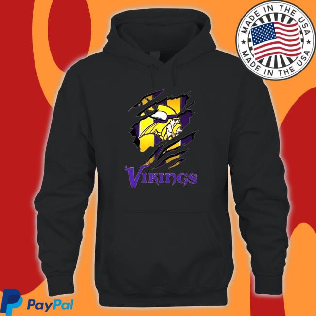 Blood Inside Minnesota Vikings Football Vintage Shirt