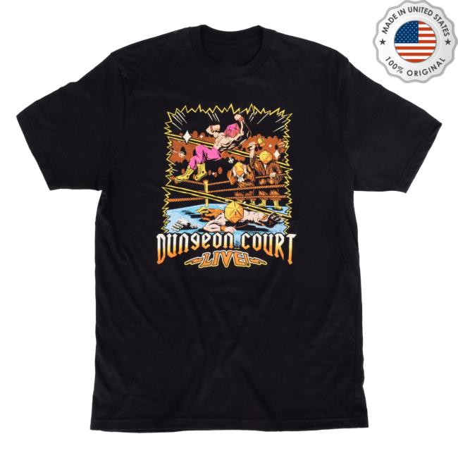 Official Naddpod Merch Dungeon Court T-Shirt