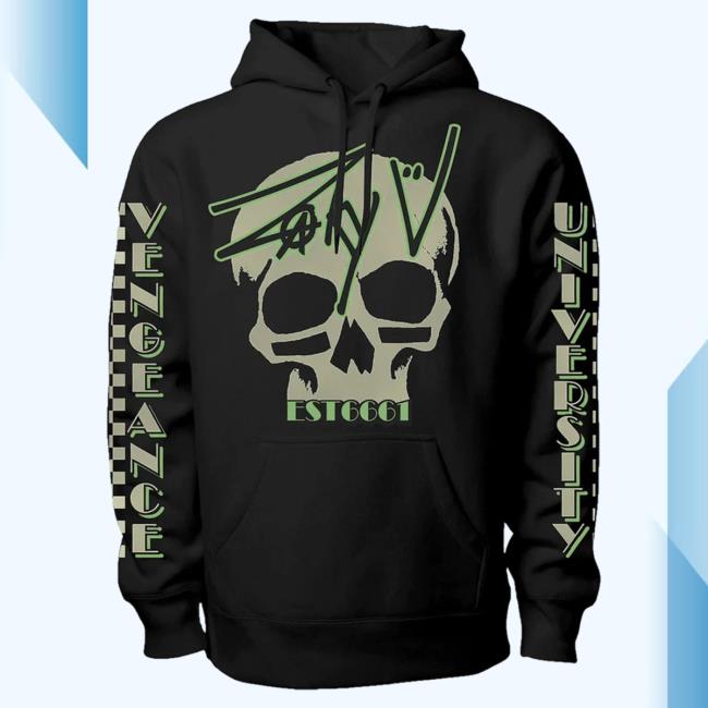 Official Zacky Vengeance Clothing Vengeance University Check Your Head Sweatshirts Zacky V