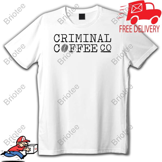 Criminal Coffee Merch Logo Sweatshirt Jandrstores