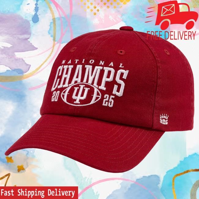 Homefield Indiana Hoosiers 2025 Cfp National Champions Dad Hat