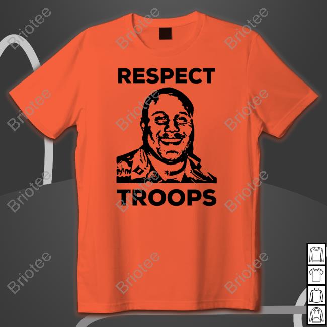 Official Grift Shop Respect Troops Shirt