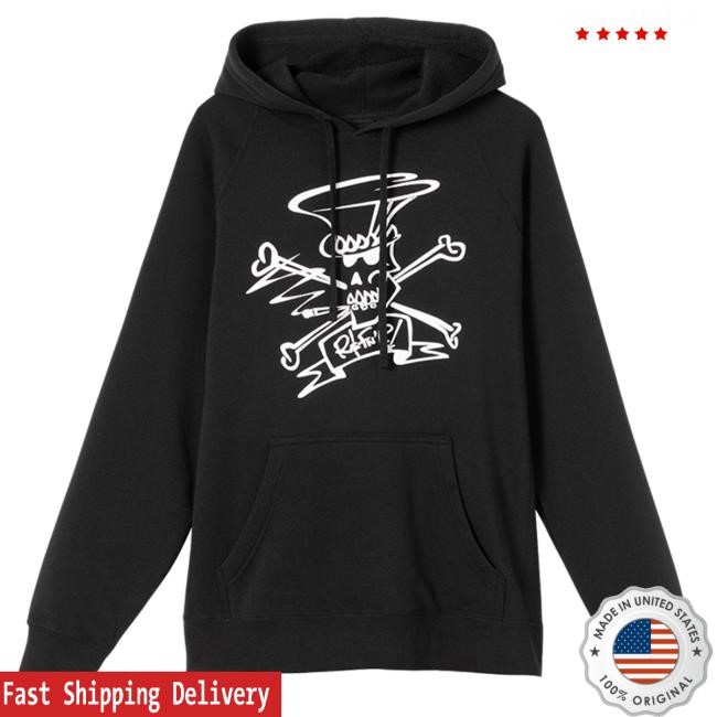 Official Gibson Merch Store Shop Gibson Slash 'Skully' Hooded Sweatshirt Gibson Band