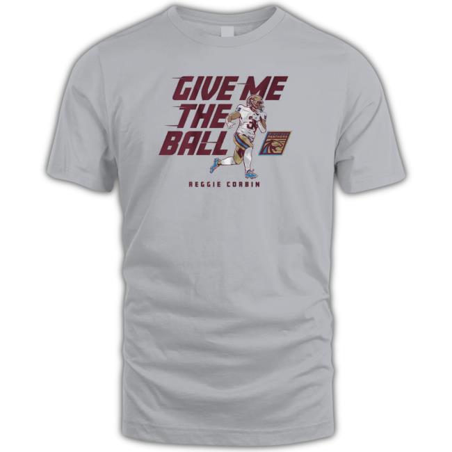 Official Breakingt Merch Michigan Panthers Reggie Corbin Give Me The Ball Shirt