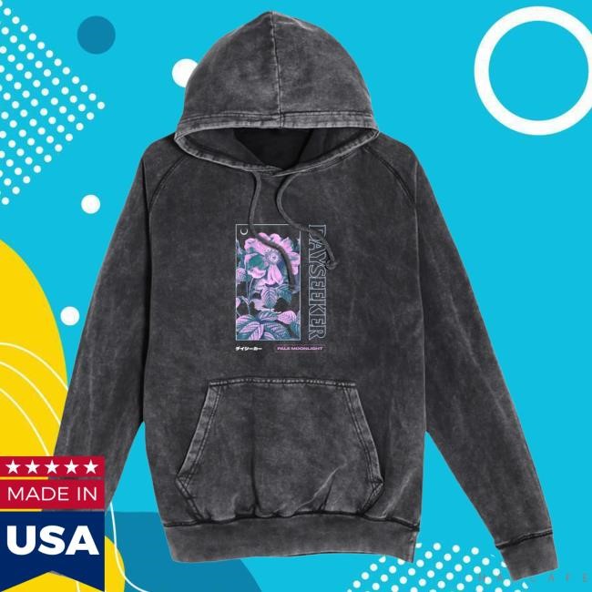Dayseeker - Pale Moonlight Acid Wash New Hoodie Dayseeker Band Merch