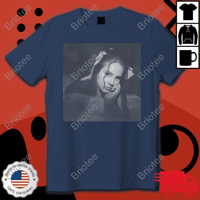 Official Lana Del Rey Under Ocean Blvd In Natural Shirt
