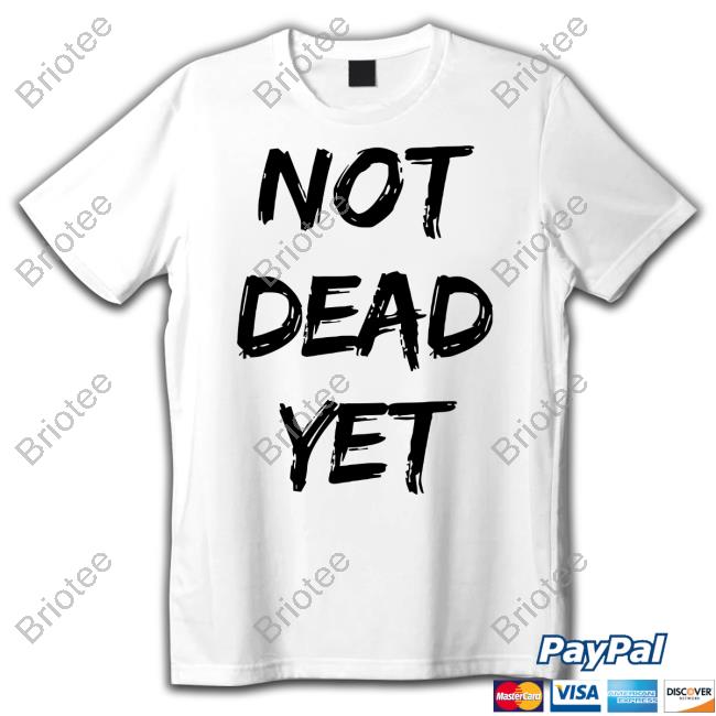 Frank Turner Merch Not Dead Yet Hoodie