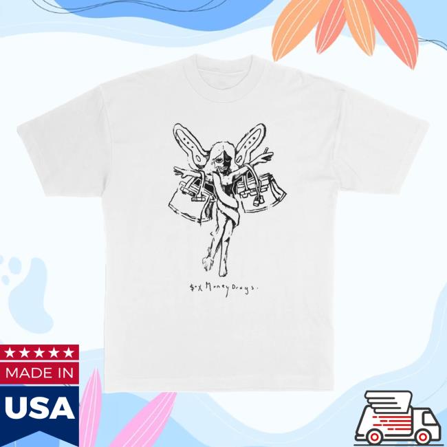 Official Sincerely Lucki Birkin Fairy T-Shirts White SincerelyLucki Deadboylife