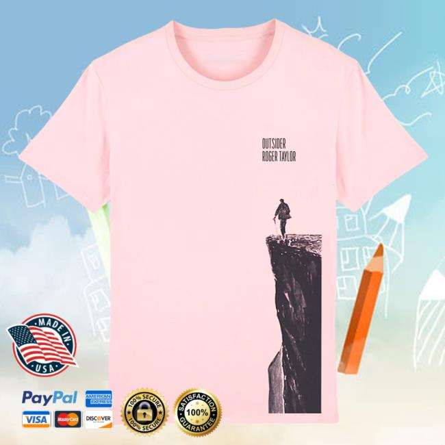 Official Queen Merch Queen Outsider Roger Tayler Tee