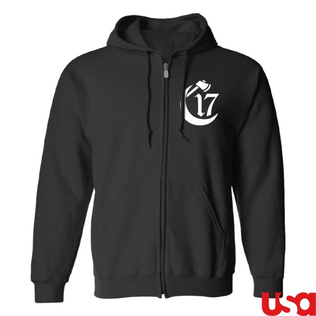 Official Chapter 17 Records Ouija Macc Merch Store Chapter 17 - Zip-Up Hoodie Ouijamacc Apparel Clothing Shop