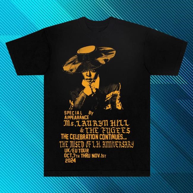 Lauryn Hill Mystique Icon Tour T Shirt | Lauryn Hill Store Official