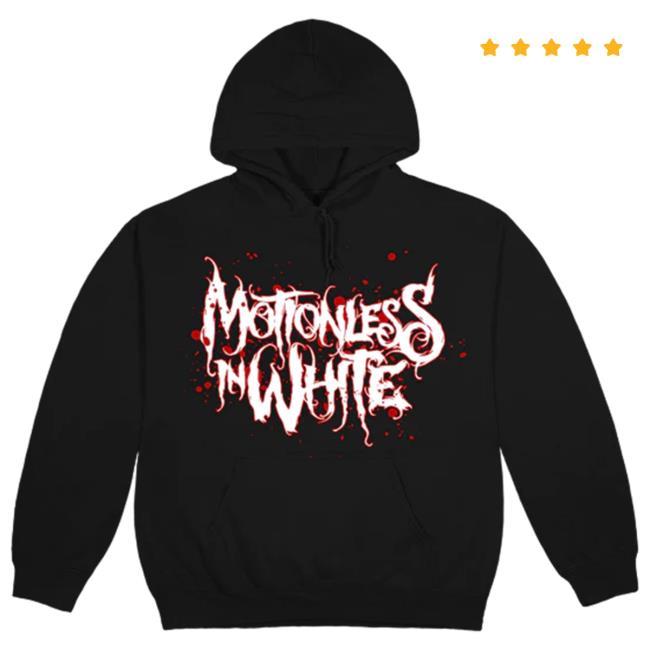 Motionless In White Merch Skull Long Sleeve T Shirt