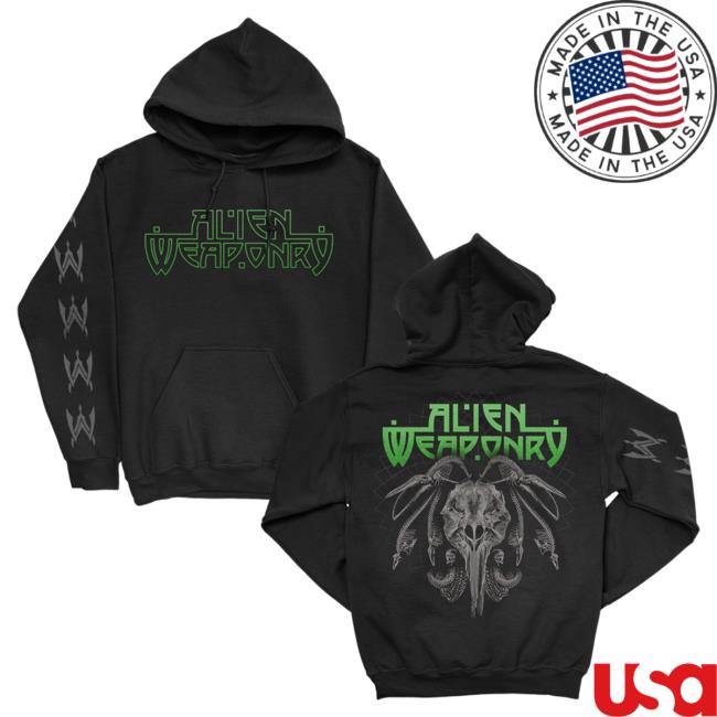 Official Kings Road Merch Store Alien Weaponry Logo Sweater (Black) Kings Road Shop