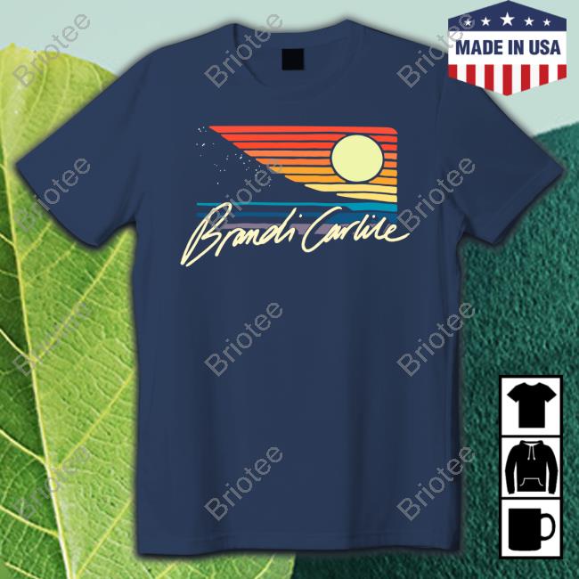 Brandi Carlile Merch Sunset Shirt
