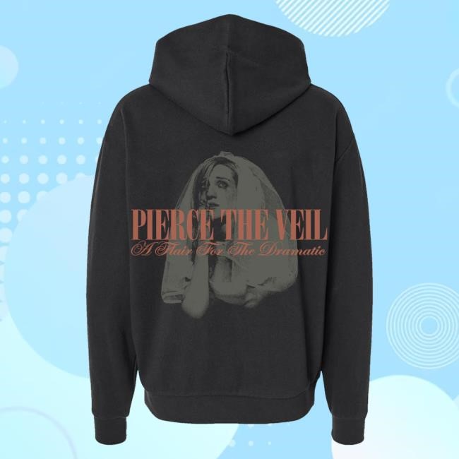 Official Ptv Merch Store Pierce The Veil A Flair for the Dramatic Crying Bride Hoody