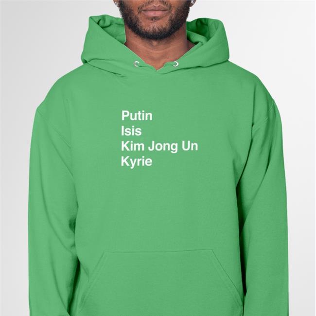 Barstool Sports Merch Putin Isis Kim Jong Un Kyrie Ki List t shirt A11Even