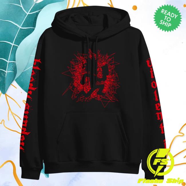 Official Icp Merch Clothing Store Insane Clown Posse Scribble Hatchetman Black Pullover Hoodie