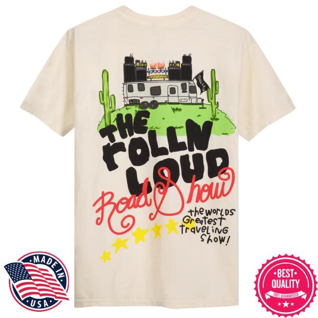 RL X B2SS Road Show T Shirt Rolling Loud Shop