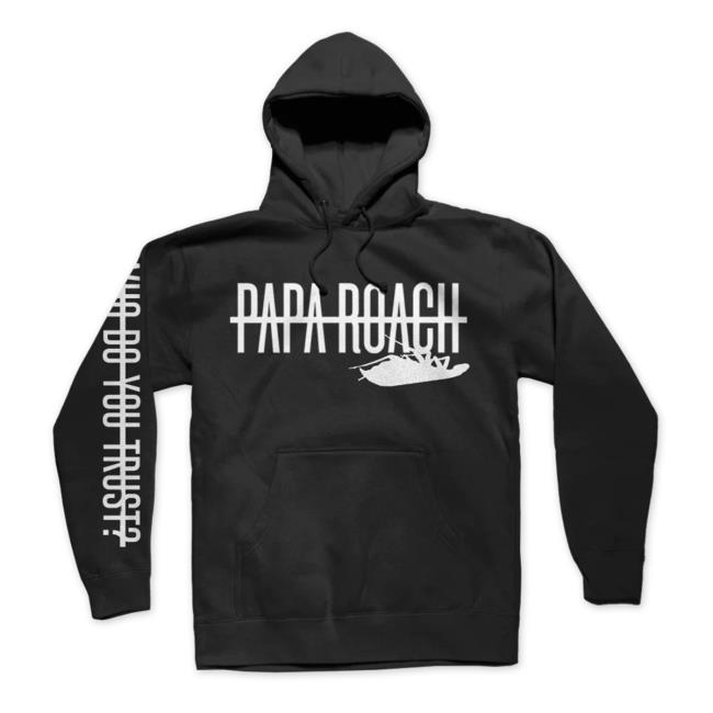 Official Papa Roach Wdyt Pullover Sweatshirt Black Paparoach