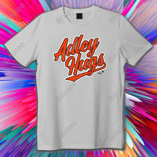 Breakingt Adley Rutschman Hugs Script Tee Shirt