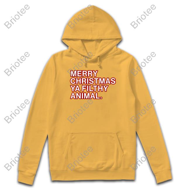 Merry Christmas Ya Filthy Animal Shirts Official Obvious Shirts Merch Merry Christmas Ya Filthy Animal Shirt